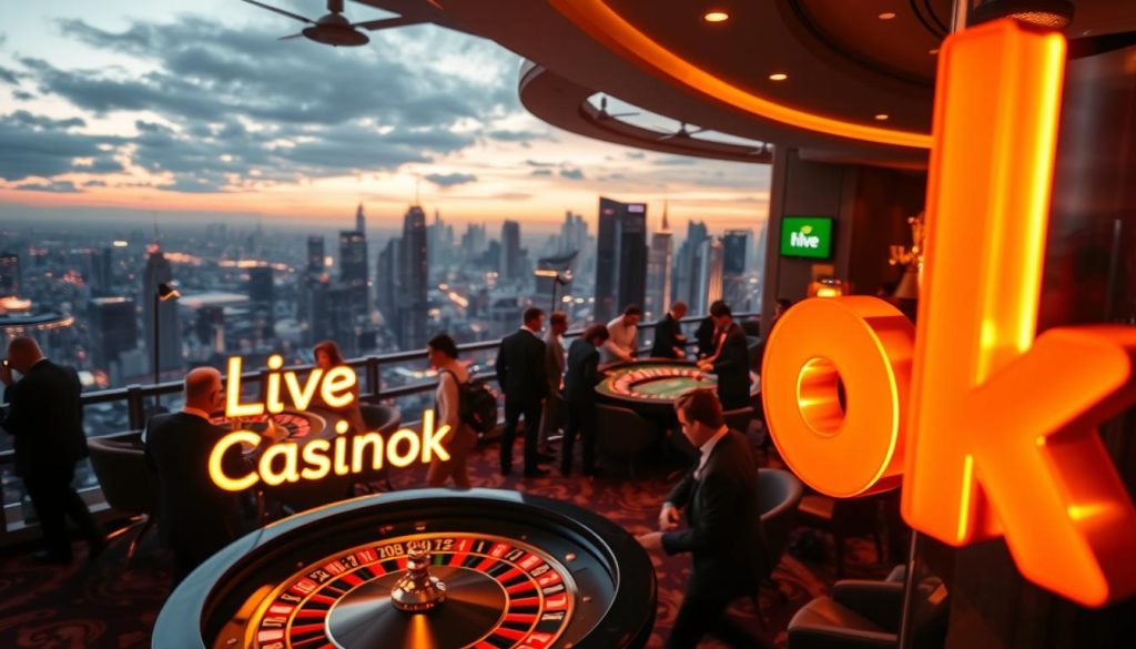 Live Casino สล็อต ok