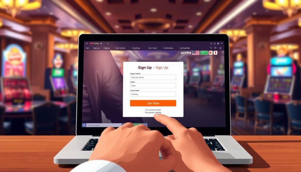 ขั้นตอนการสมัคร OK Casino