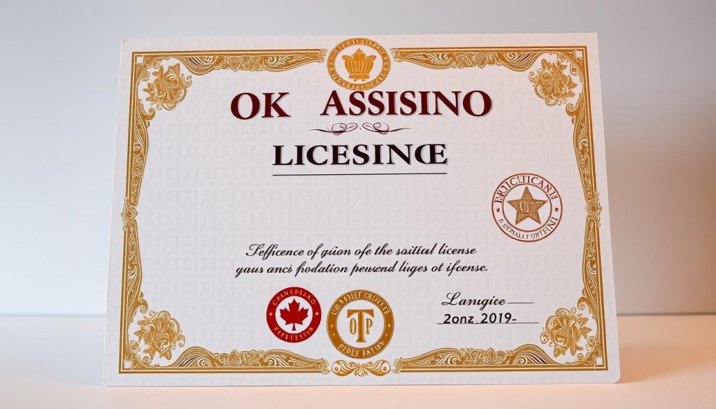 ใบอนุญาตคาสิโน
