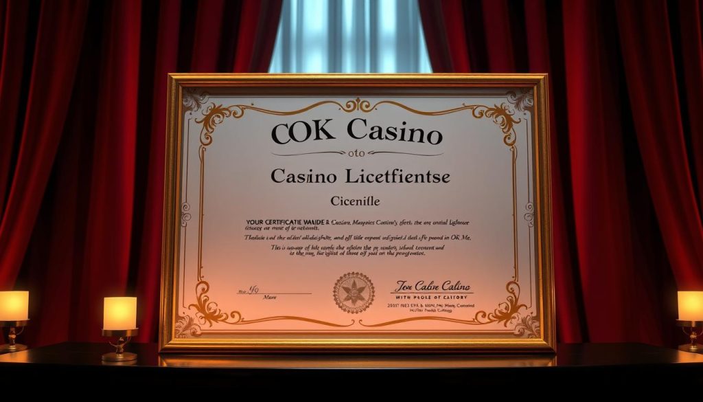 ใบอนุญาตคาสิโน