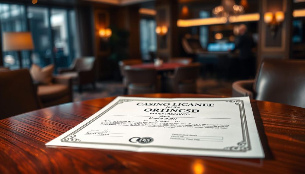 ใบอนุญาตคาสิโน