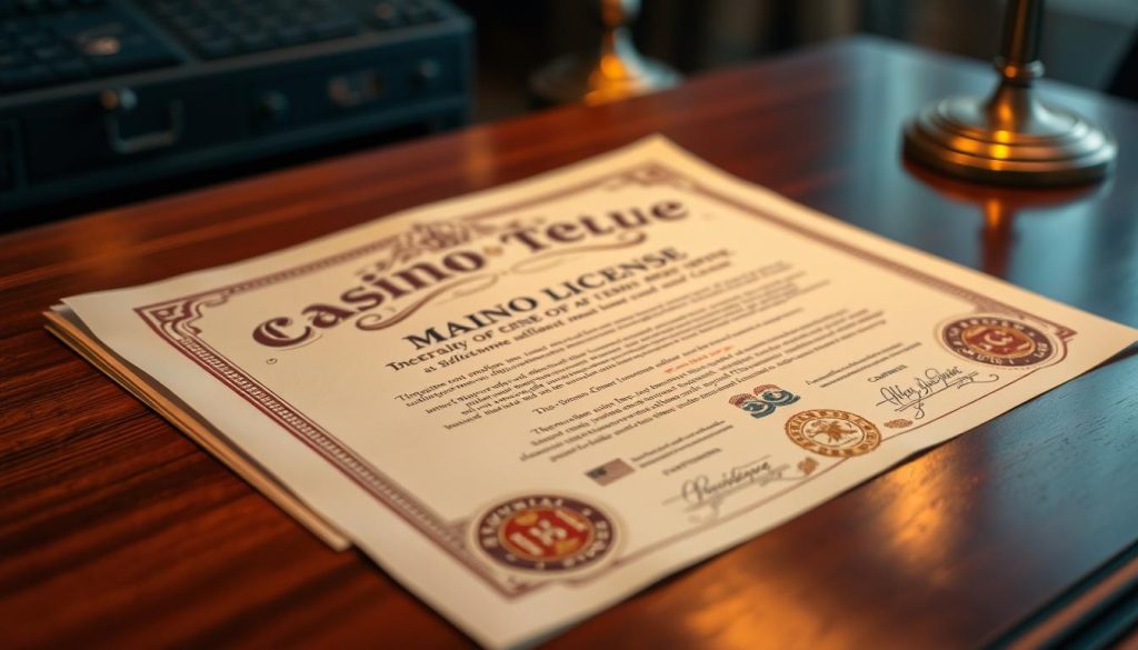 ใบอนุญาตคาสิโน