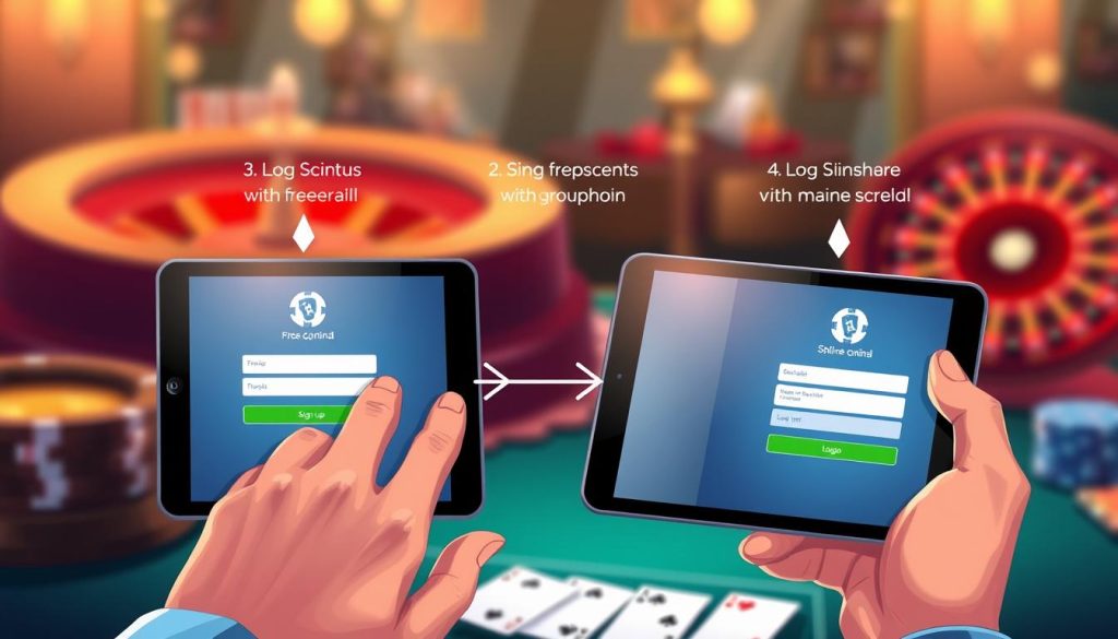 ขั้นตอนการเข้าใช้บริการทดลองเล่นฟรี